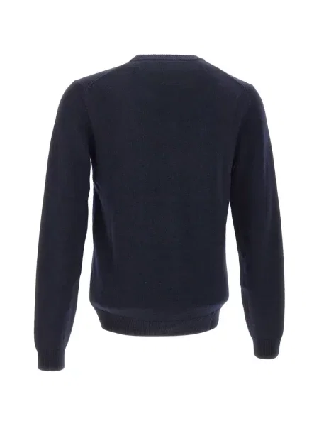 Pulover Sun68 cu autograf albastru