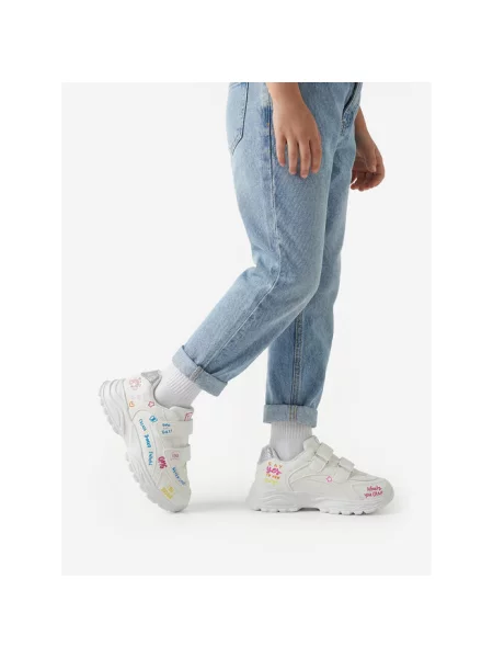 Sneakersy DeeZee białe