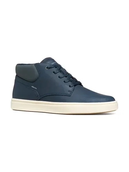 Geox U BALTMOORE sneakersy skórzane granatowe