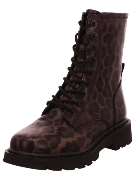 Tamaris Botine Stiefel Damen Textil in schwarz' negru