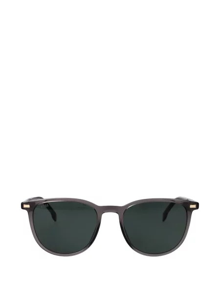 Ochelari de soare ovali Boss gri