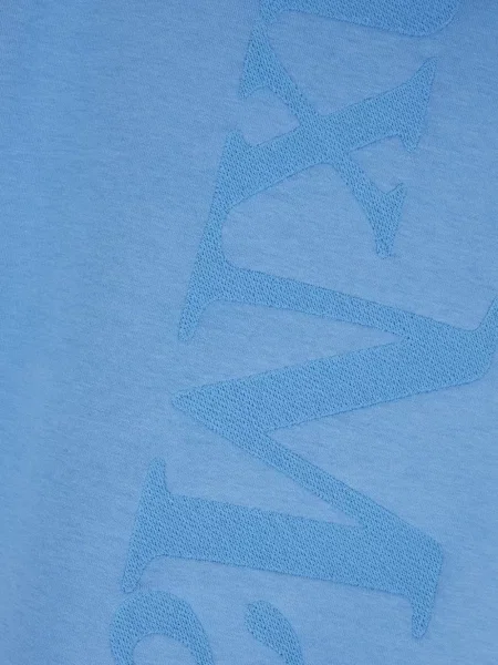 Bluza z kapturem S Max Mara niebieska