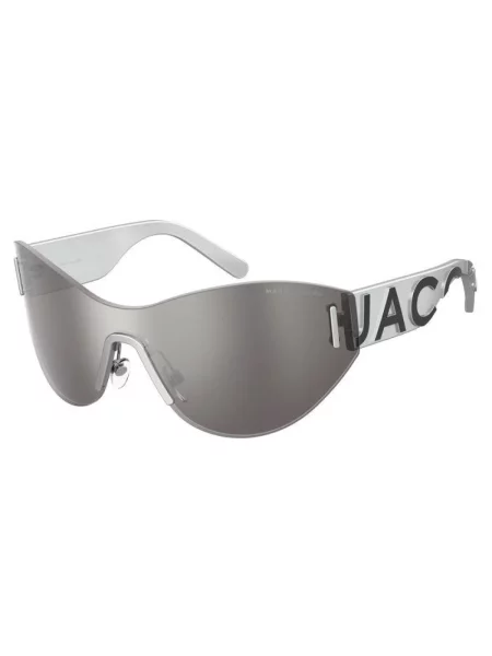 Lniane okulary przeciwsłoneczne Marc Jacobs szare