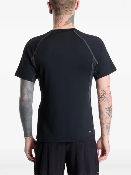 Levágott ujjatlan fleece hátizsák Nike fekete