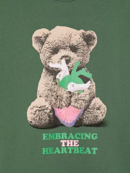 Grafic hanorac Undercover cu imagine verde