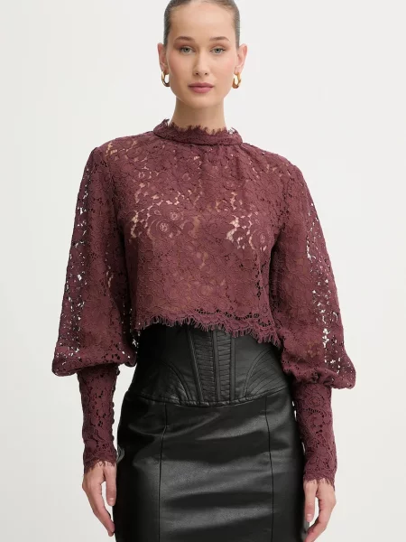 Bardot bluză LACE GEORGIA