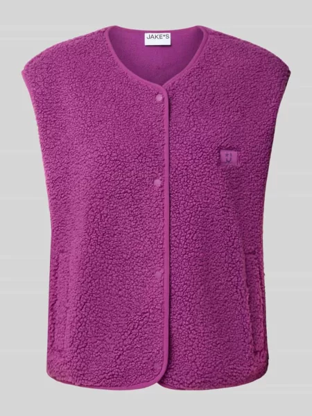 Kamizelka o kroju regular fit z futerka Jake*s Casual