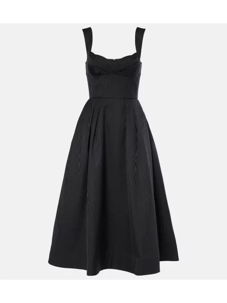 Rochie midi Rebecca Vallance până la genunchi de costum negru