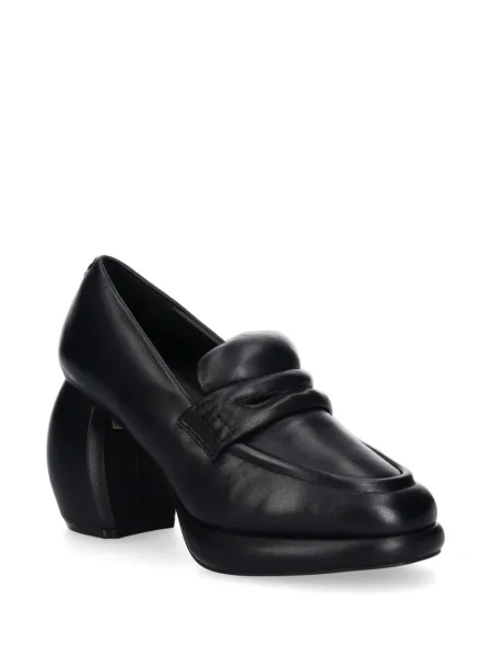 Полуотворени обувки Clarks Originals черно