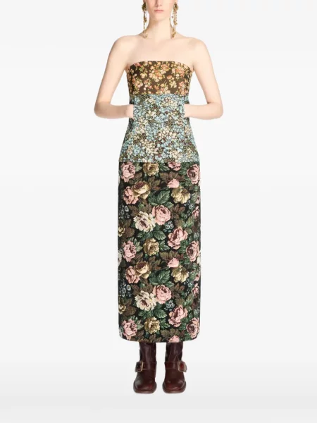 Top Dries Van Noten albastru