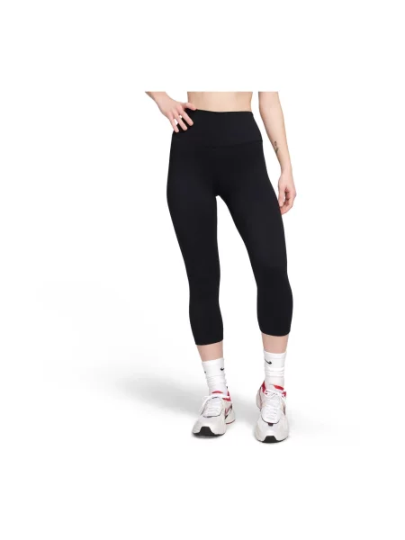 Legginsy Nike z logo czarne
