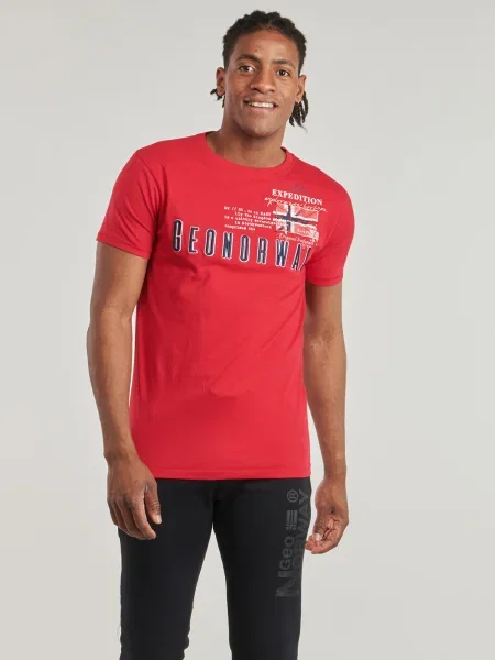 Tricou Geographical Norway roșu