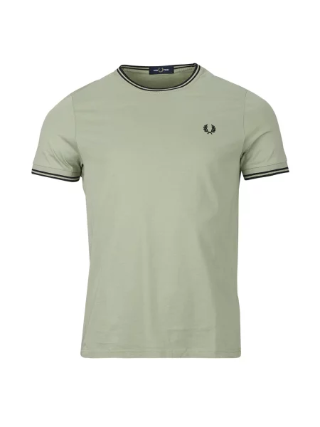Majica Fred Perry s kratkimi rokavi zelena