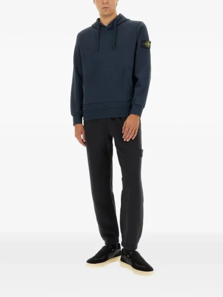Džemperis su gobtuvu Stone Island mėlyna