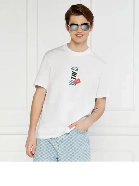 HUGO Tricou alb