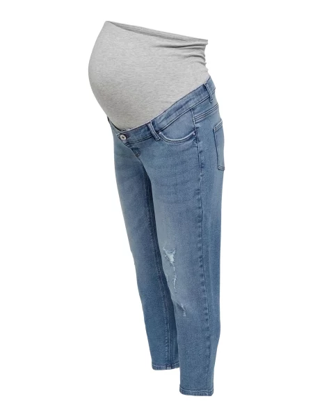 Only Maternity Farmer Catwalk kék farmer