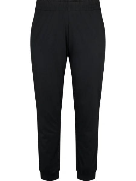 Zizzi Pantaloni de pijama MALMA' negru