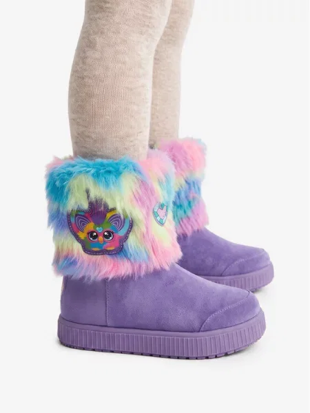 Čizme za snijeg FURBY ljubičasta