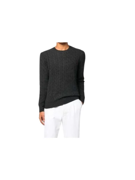 Sweter Ralph Lauren z kaszmiru szary