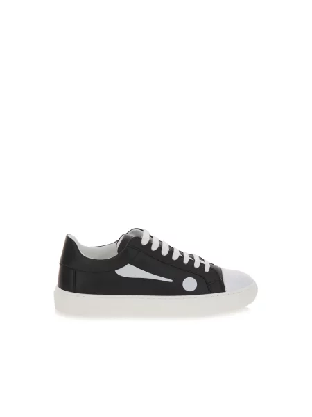 Sneakersy Moschino białe