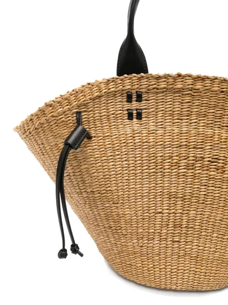 Shopper kabelka Liviana Conti se stahovací šňůrkou