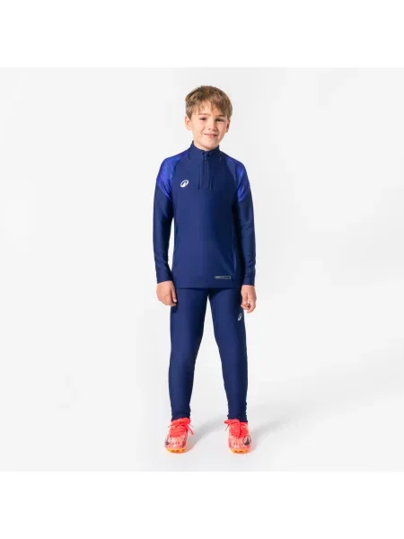 Spodnie piłkarskie dla dzieci Kipsta Viralto Kids niebieskie