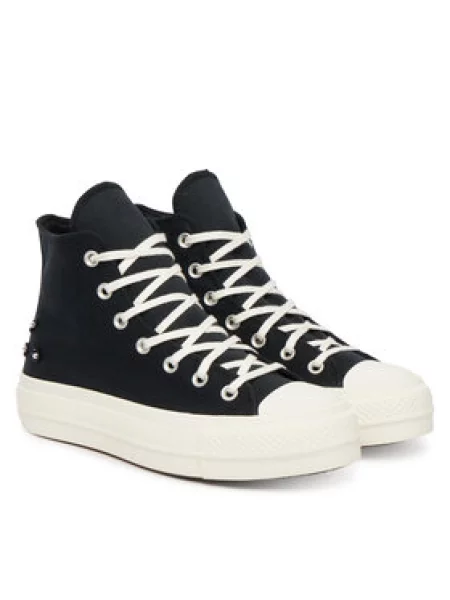 Tenisice Converse Chuck Taylor All Star Lift Platform Beads crna
