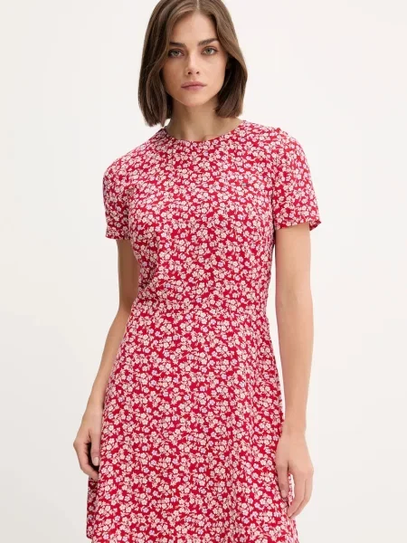 Tommy Jeans Rochie de zi roșu