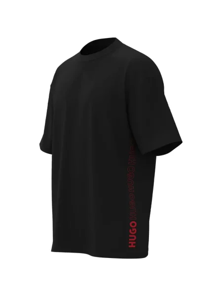 Tricou Hugo cu autograf negru