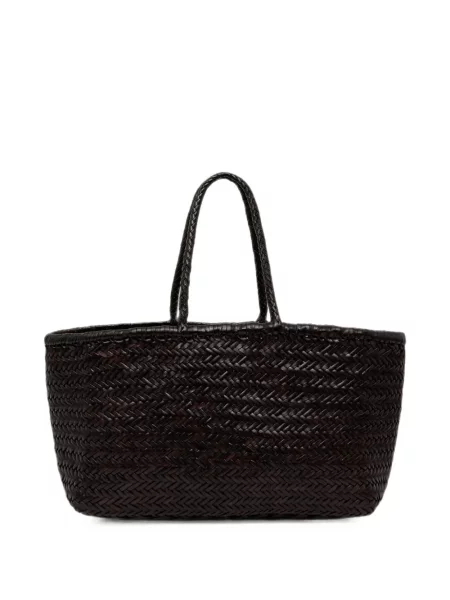 Geantă shopper Dragon Diffusion din piele maro