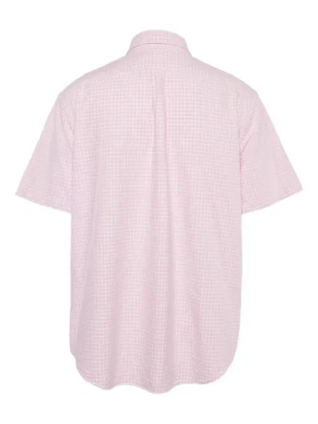 Карирана риза Polo Ralph Lauren с принт до коляното жълто