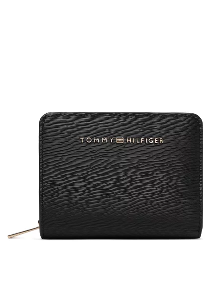 Tommy Hilfiger Pénztárca Th Modern Med Za W/Flap fekete