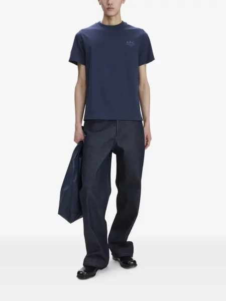 Scurt tricou A.p.c. albastru