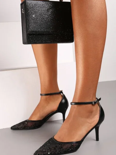 Pantofi cu toc Inny negru