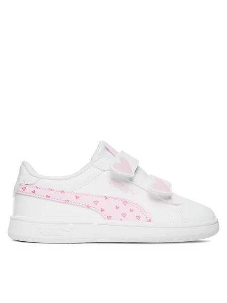 Sneakersy Puma Puma Smash Hearty V PS 01 bílá