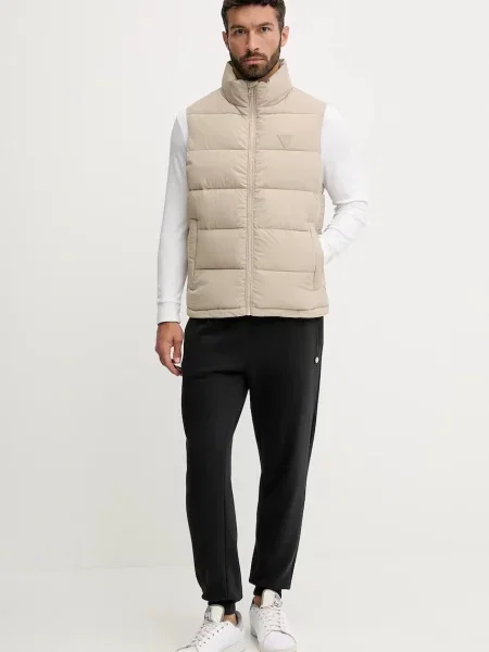 Guess vestă ROHAN bej