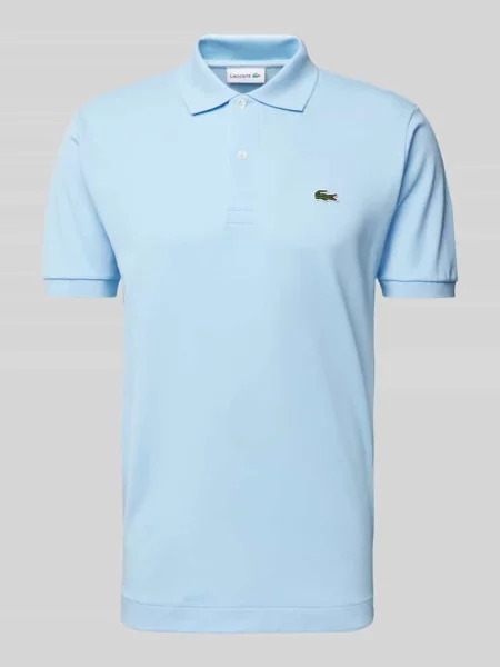 Polo Lacoste Classic Fit z krótkim rękawem w kolorze turkusowym XS niebieska
