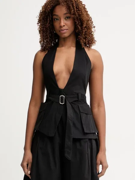 Haveone kamizelka z lyocellem czarna