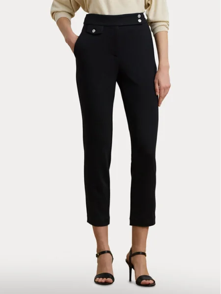 LAUREN RALPH LAUREN Pantaloni din Straight Fit negru
