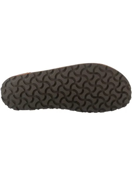 Csipkés fűzős mokaszin Birkenstock barna