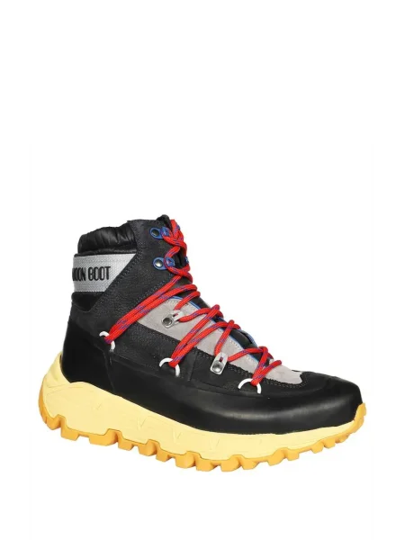 Členkové čižmy Moon Boot čierna