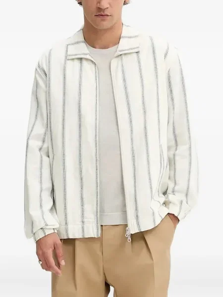 Къс тениска Rag & Bone с кръгло деколте