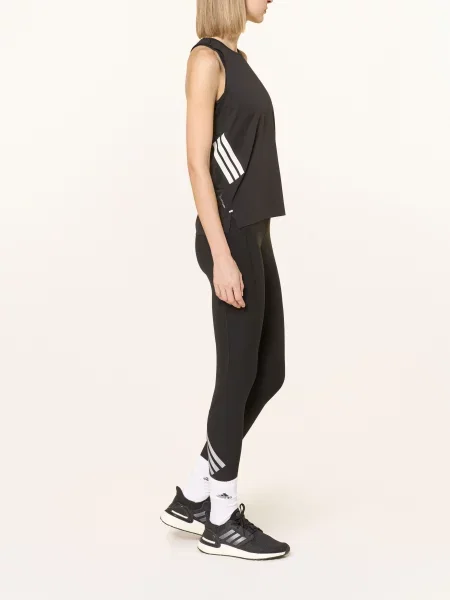 Adidas Běžecké Legíny černá