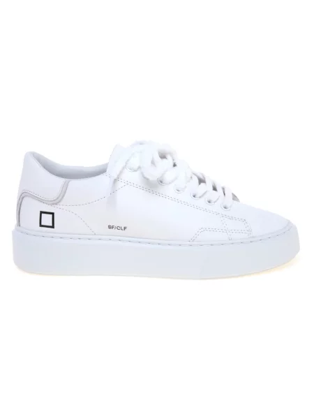 Sneakersy D.a.t.e. skórzane białe