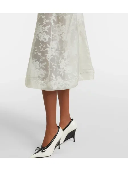 Rochie Mcqueen de mătase verde