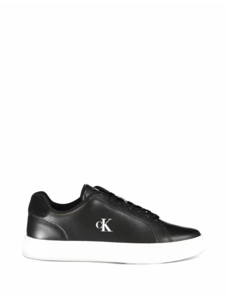 Sneakerși Calvin Klein cu autograf negru