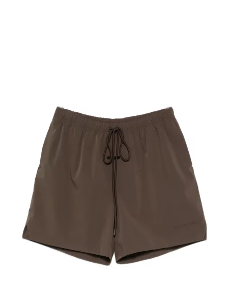 Pantaloni scurți Fear Of God Essentials cu cordon maro