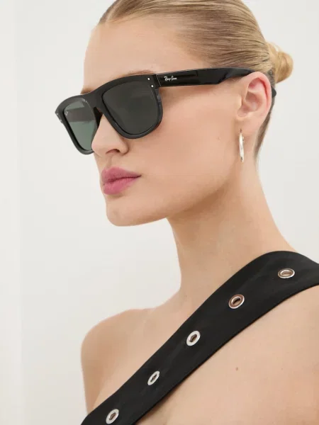 Γυαλιά ηλίου Ray-Ban BOYFRIEND REVERSE μαύρο