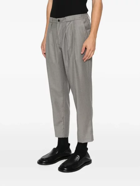 Pantaloni Yes London plisate gri