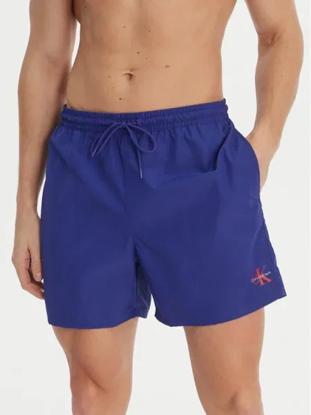 Calvin Klein Swimwear Kopalne hlače Vijolična modra